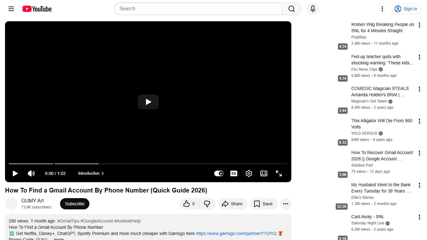 How To Find a Gmail Account By Phone Number (Quick Guide 2026) - YouTube